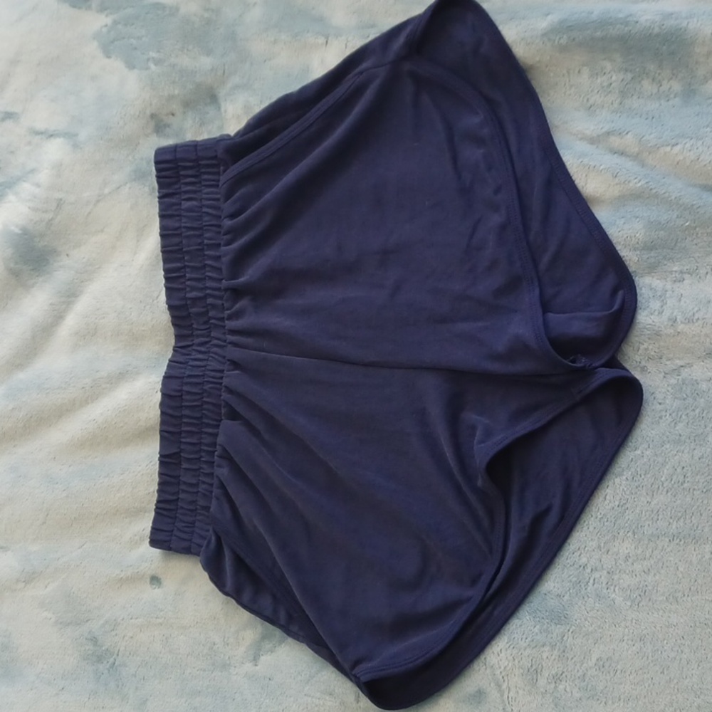 Guru Active Flowy Navy Blue Shorts Womans Size Small